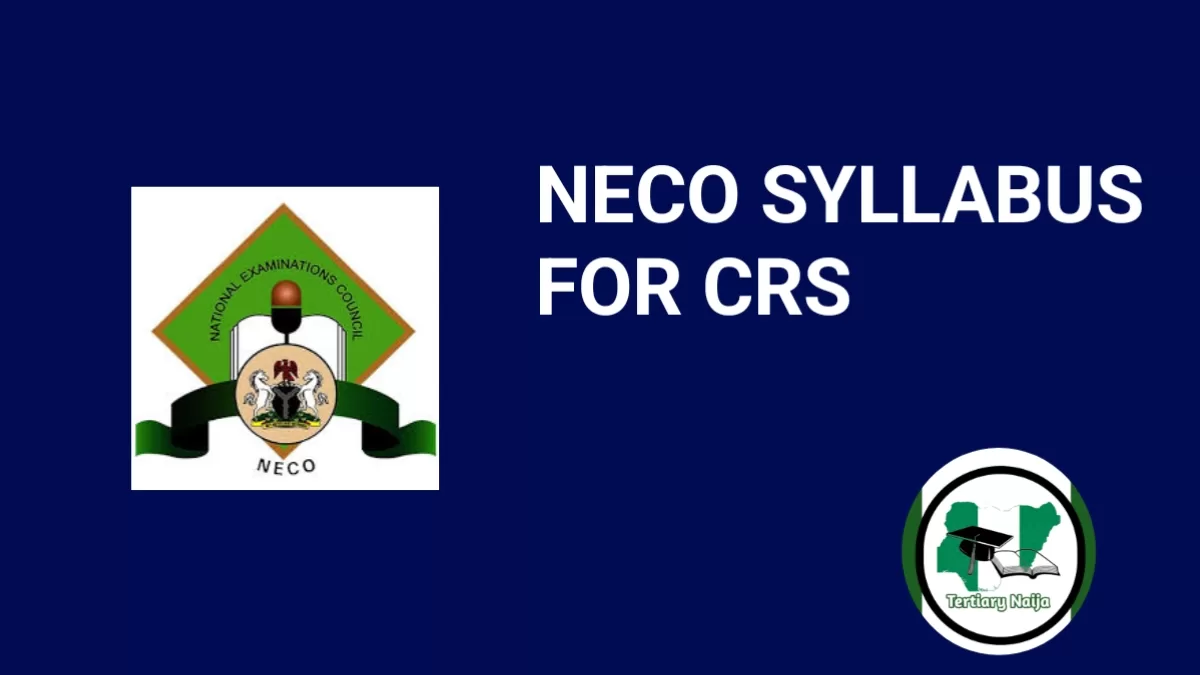 NECO CRS Syllabus